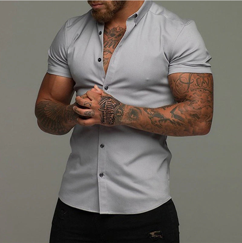Simple Solid Colours Shirt