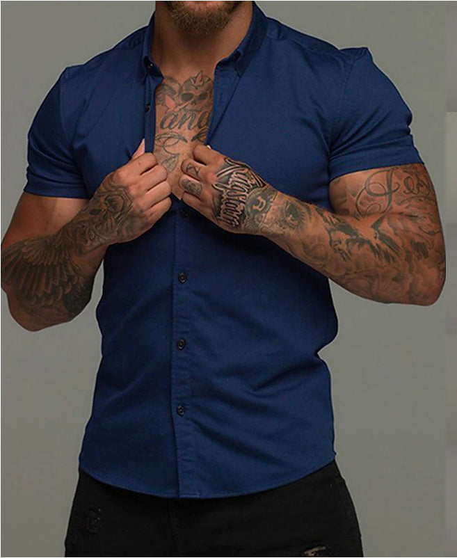 Simple Solid Colours Shirt