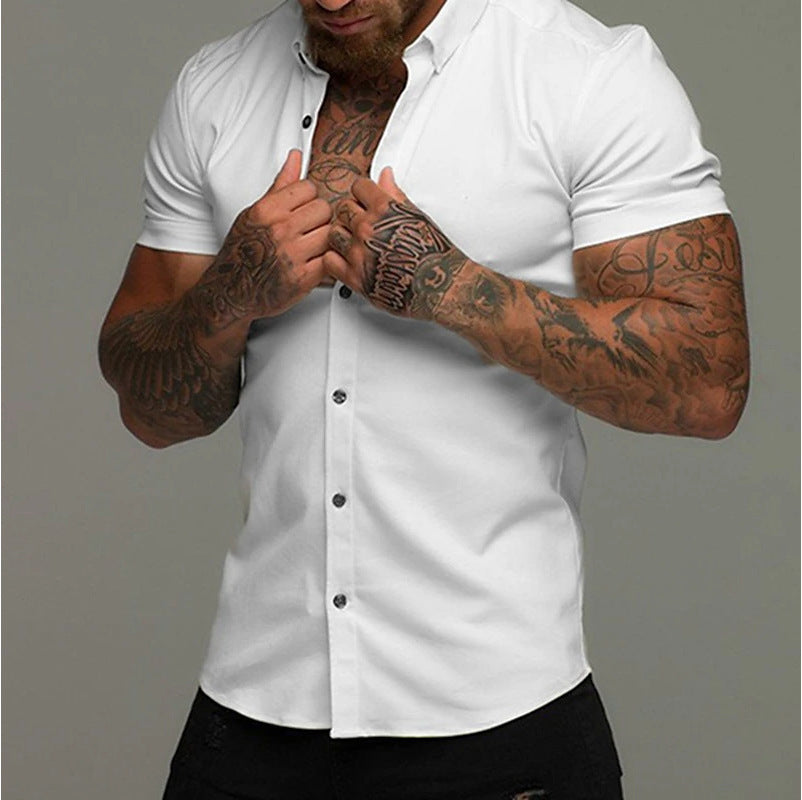 Simple Solid Colours Shirt