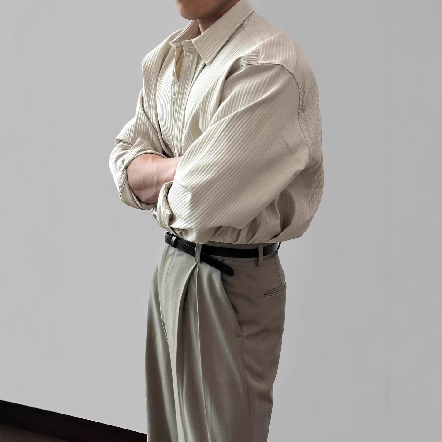 Loose Men's Popular Trendy Artistic Shirt