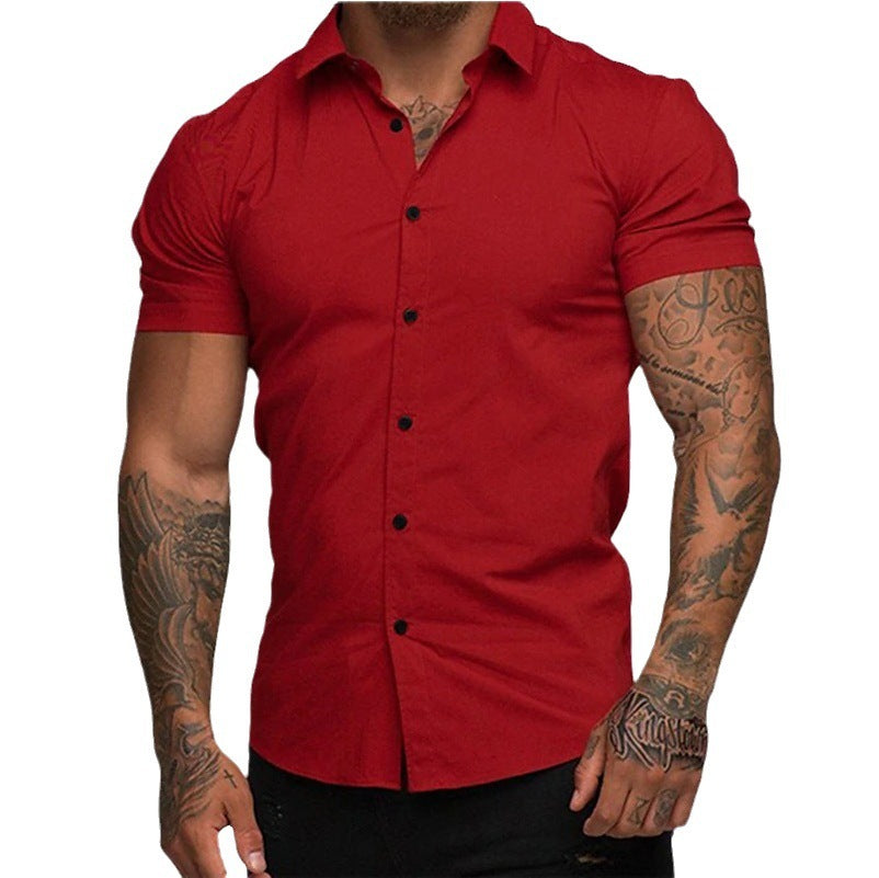 Simple Solid Colours Shirt