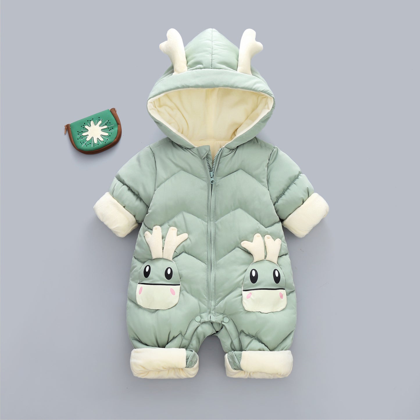 Baby Winter Snowsuit Plus Velvet Thick