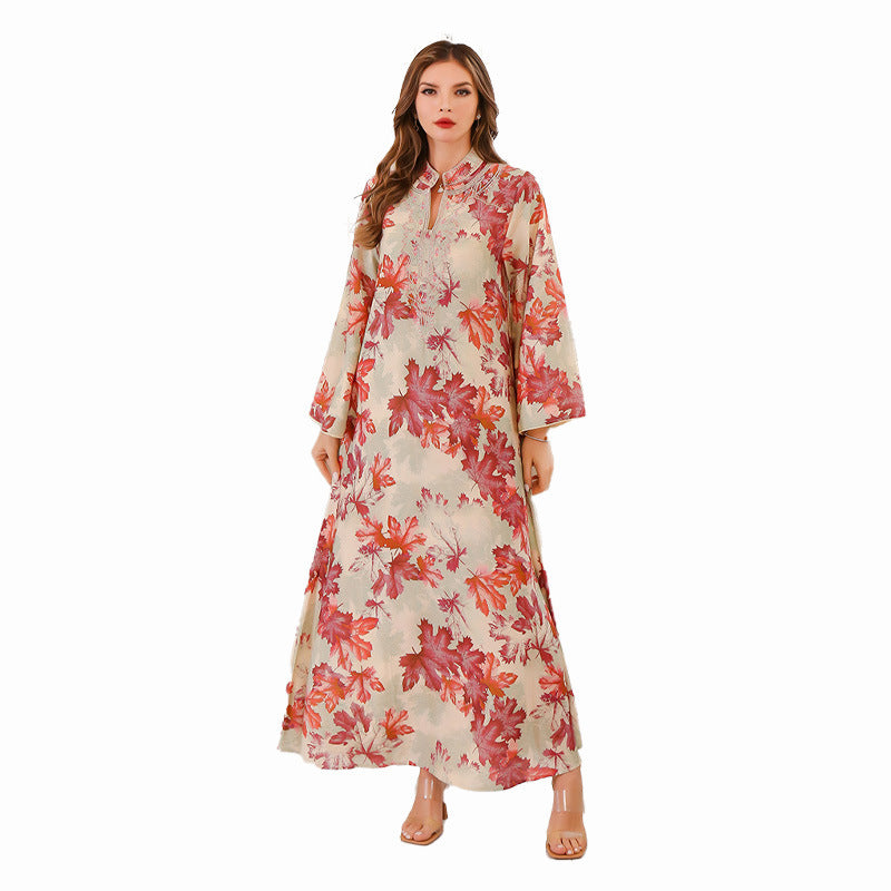 Gown Dress Printed Dress