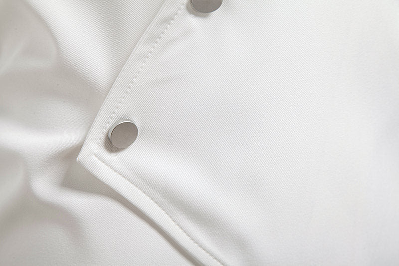 Men’s Modern Slim Fit Cross-Button Designer Shirt – Stylish Asymmetric Button Down for Casual & Party Wear