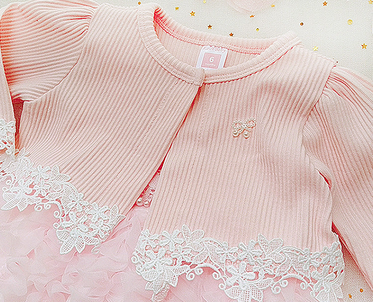 Luxury Baby Girl “Little Princess” Dress Gift Box Set – Lace Tulle Party Dress with Shoes & Accessories | Perfect Newborn to 1 Year Gift