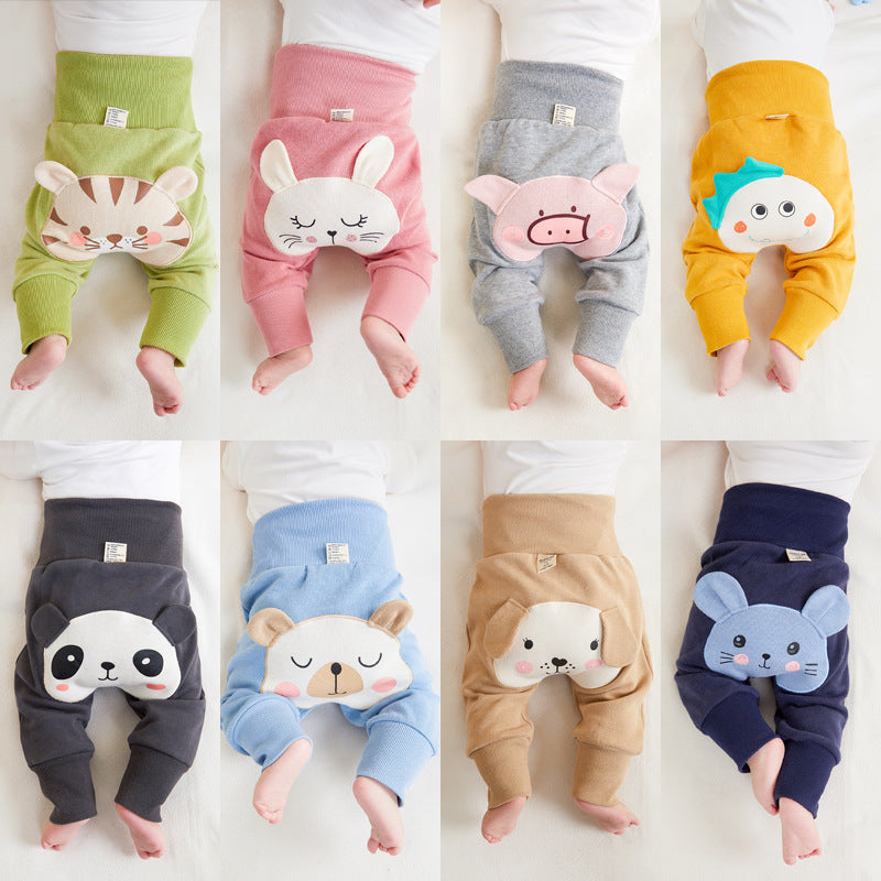 Adorable Animal Baby Leggings – Soft Cotton Cartoon Pants for Crawling, Play & Everyday Comfort (1–3 Years)
