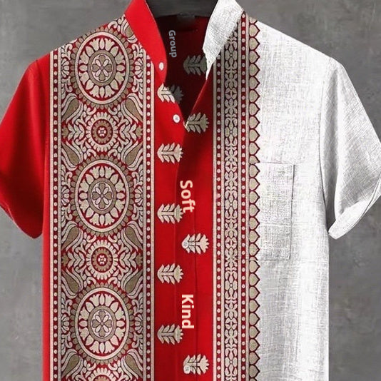 New Men's Linen Summer Shirt