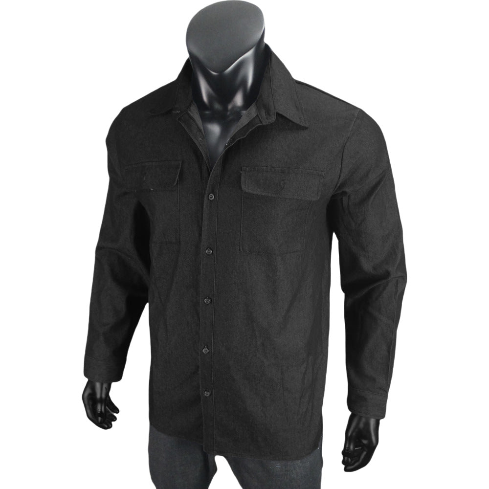 Men’s Slim Fit Denim Shirt – Casual Confidence, Rugged Style & All-Day Comfort