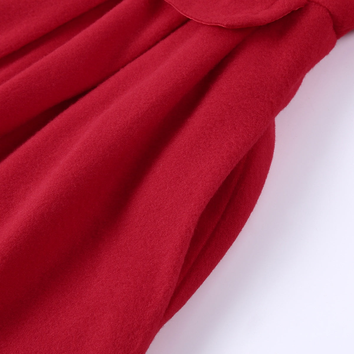 Elegant Faux Fur Collar Winter Coat for Women – Classic Double-Breasted Warm Wool Blend Jacket | Chic British Style Overcoat