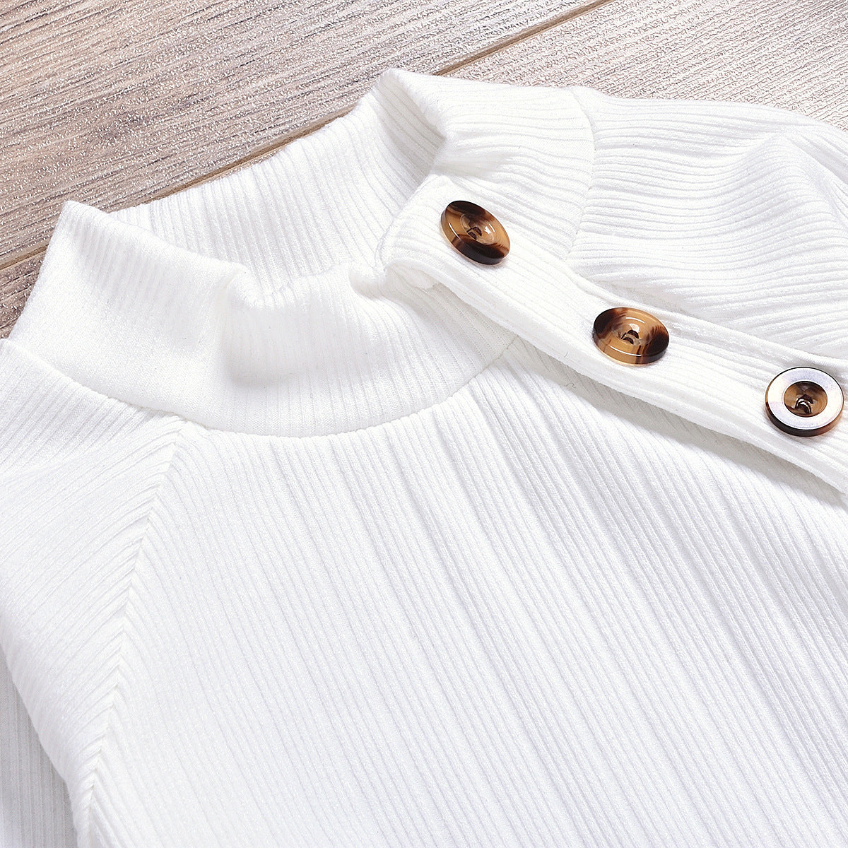 Pure cotton pit strip Girls suit