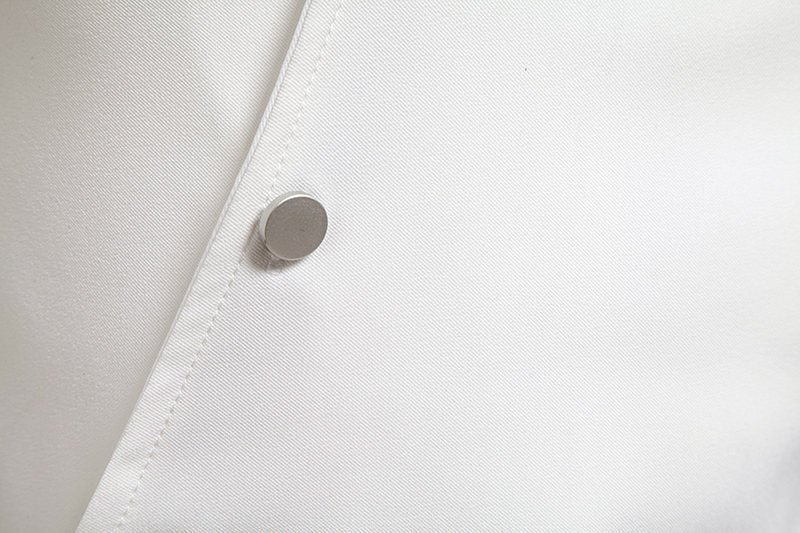 Men’s Modern Slim Fit Cross-Button Designer Shirt – Stylish Asymmetric Button Down for Casual & Party Wear