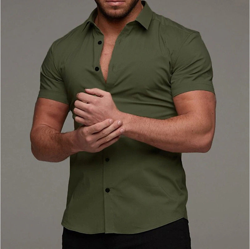 Simple Solid Colours Shirt