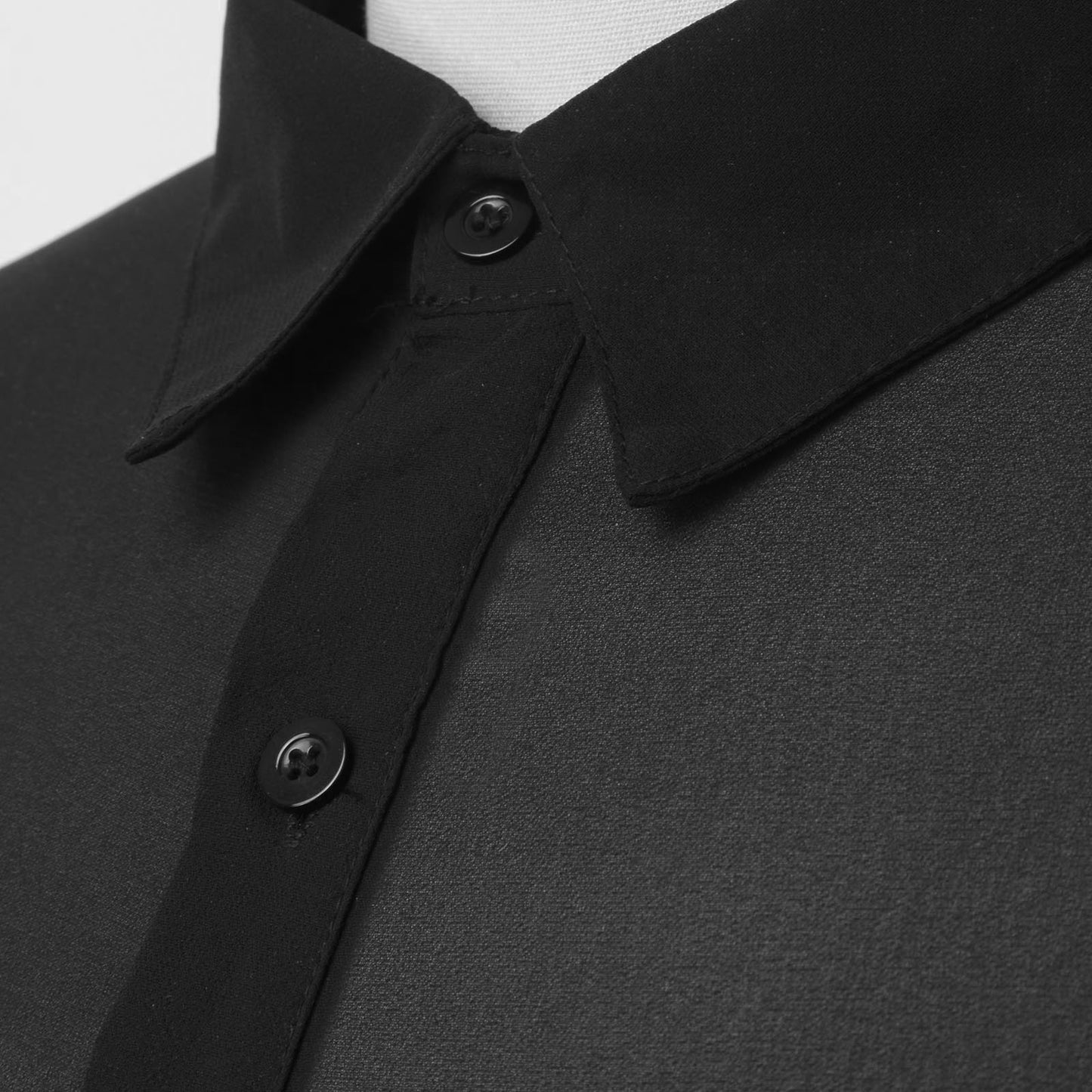 Men’s Luxury Sheer Black Deep Cut Shirt | Bold Confidence Transparent Mesh Top for Night Out & Parties – Bloomberry Lifestyle