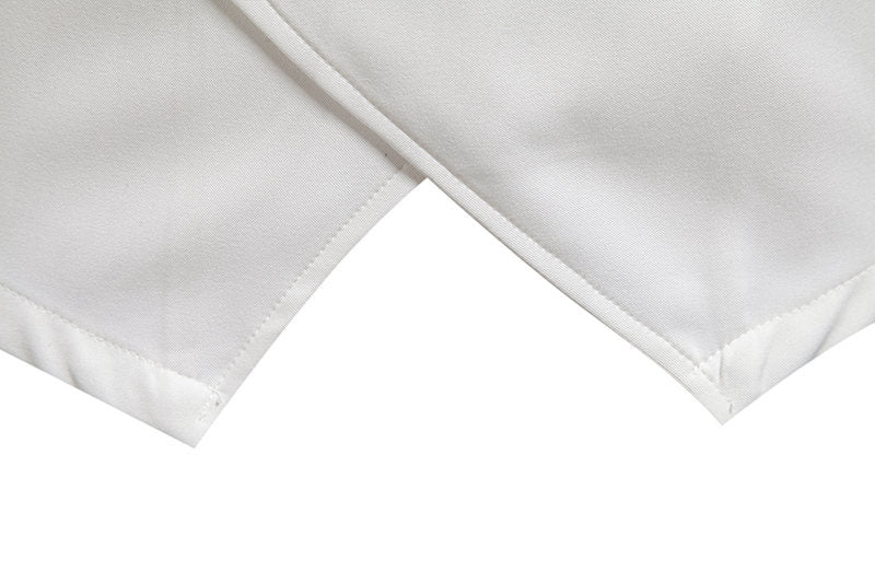 Men’s Modern Slim Fit Cross-Button Designer Shirt – Stylish Asymmetric Button Down for Casual & Party Wear