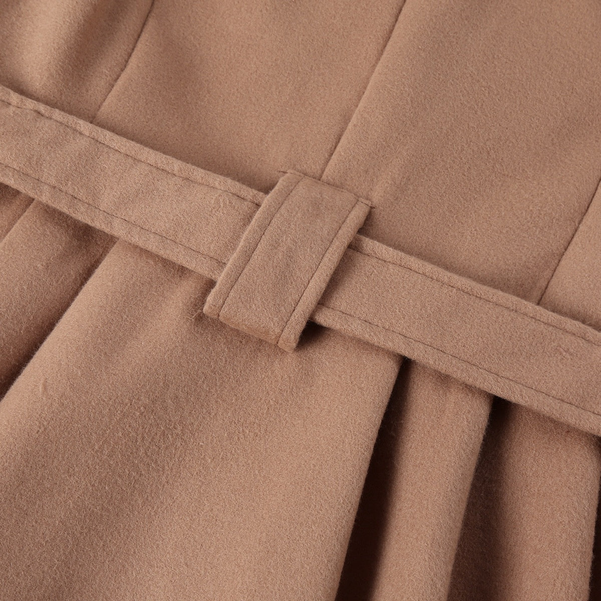 Elegant Faux Fur Collar Winter Coat for Women – Classic Double-Breasted Warm Wool Blend Jacket | Chic British Style Overcoat