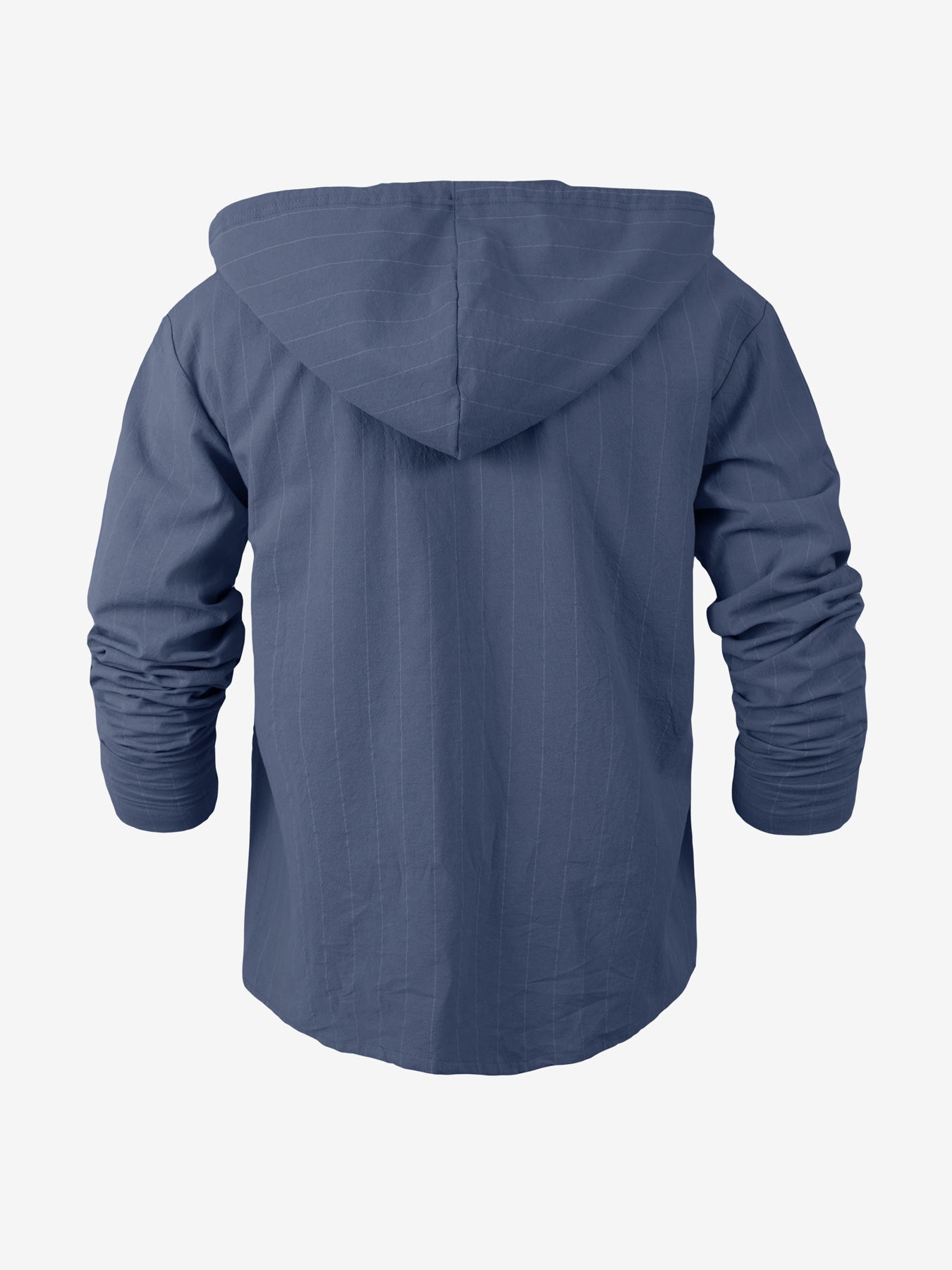 “Men’s Slim Fit Pinstripe Linen Hoodie Shirt – Effortless Style Meets All-Day Comfort | Casual Streetwear Elegance”