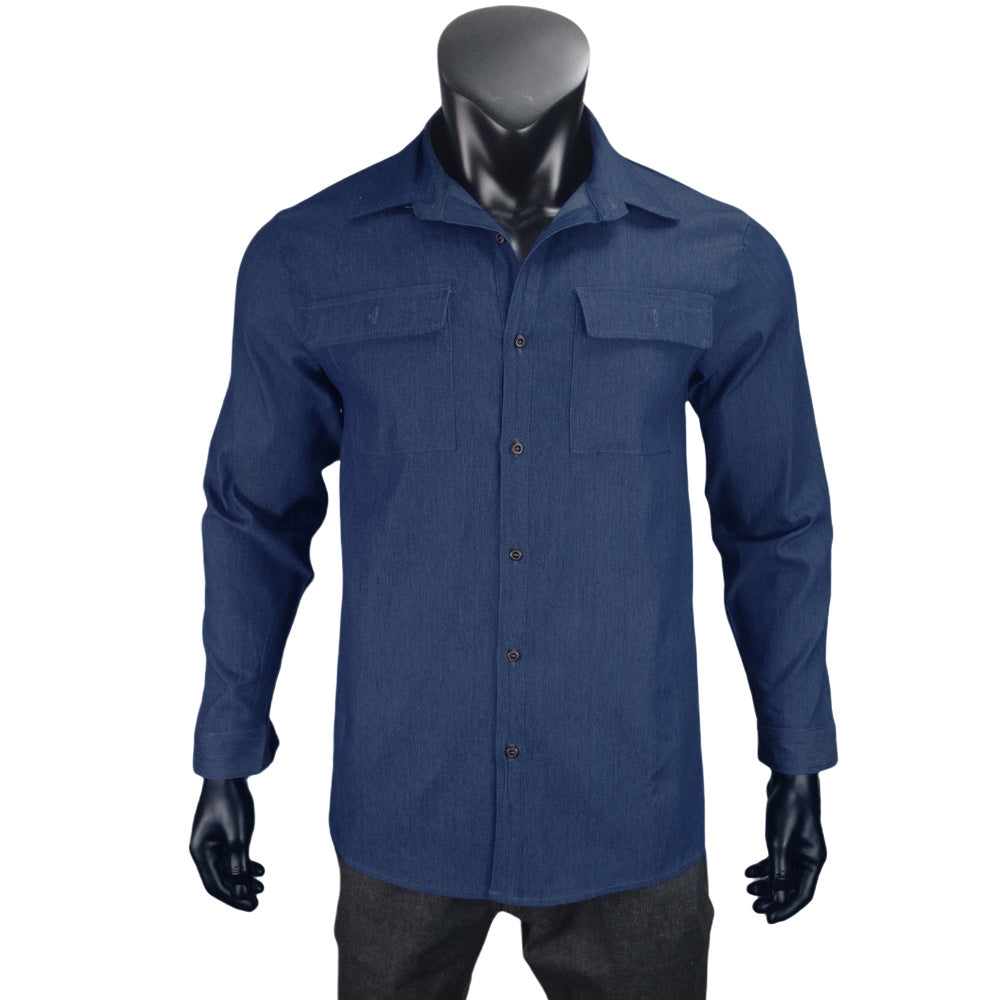 Men’s Slim Fit Denim Shirt – Casual Confidence, Rugged Style & All-Day Comfort