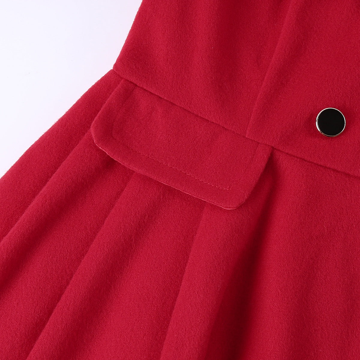 Elegant Faux Fur Collar Winter Coat for Women – Classic Double-Breasted Warm Wool Blend Jacket | Chic British Style Overcoat